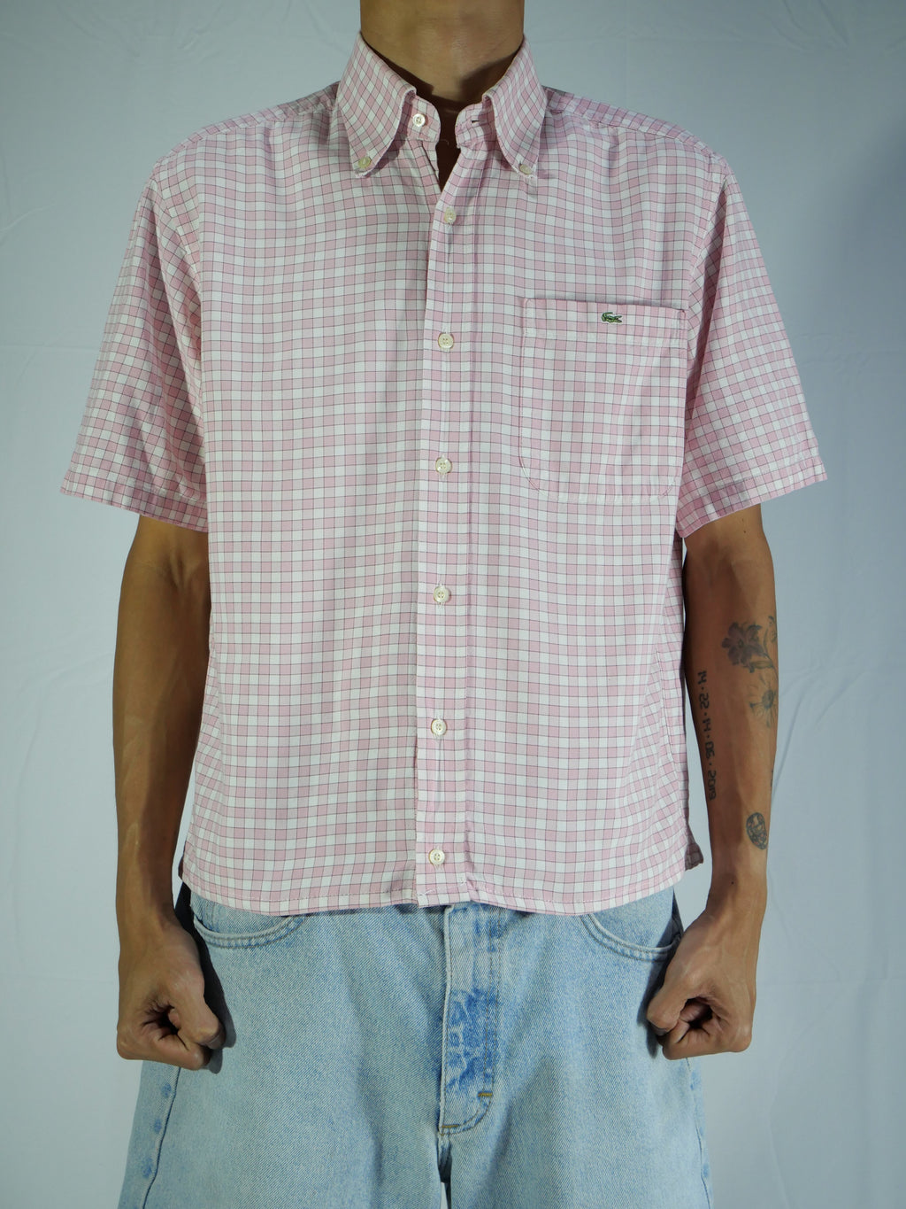 (M) Lacoste Button Shirt