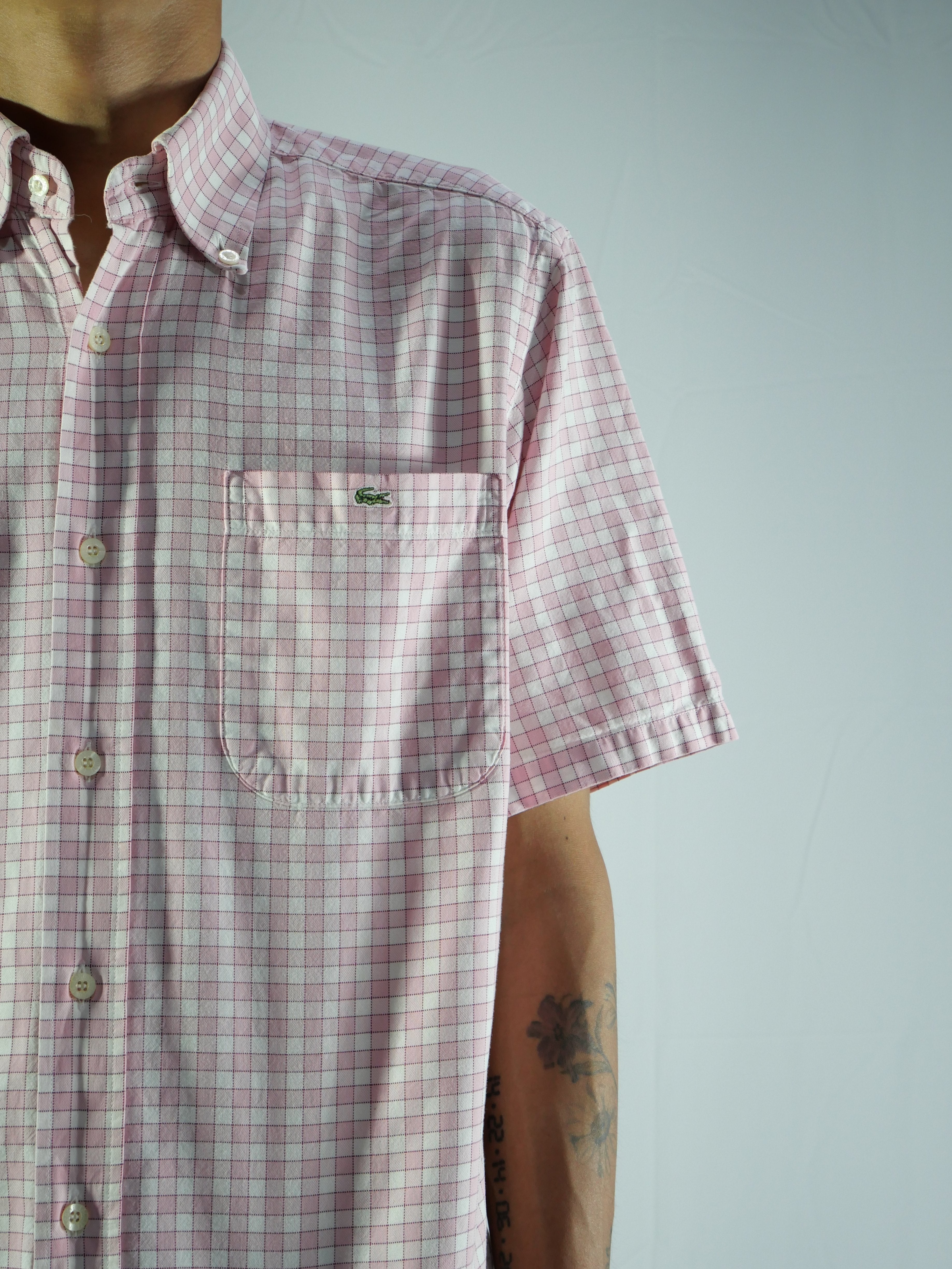 (M) Lacoste Button Shirt