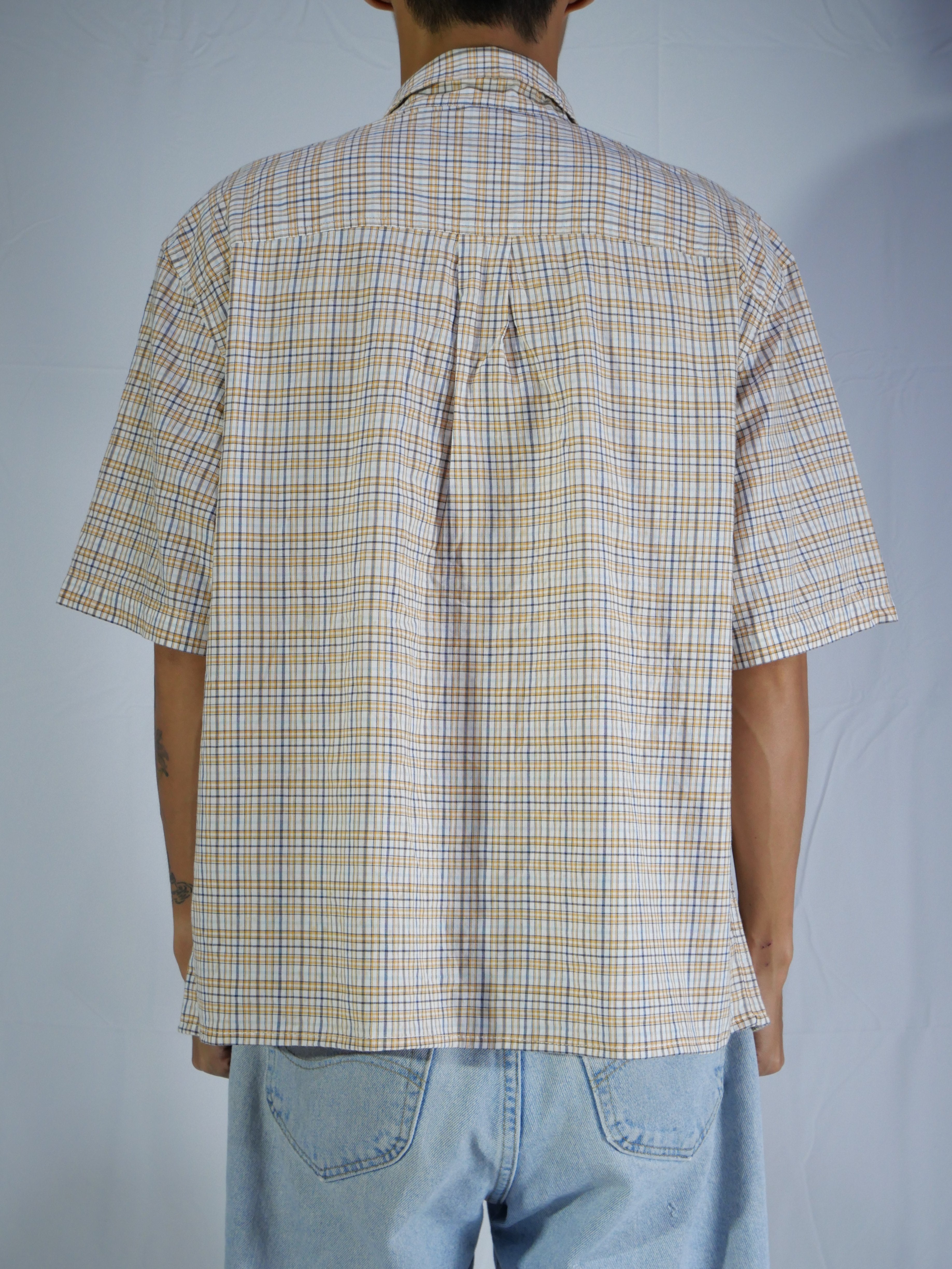 (L) Timberland Button Shirt