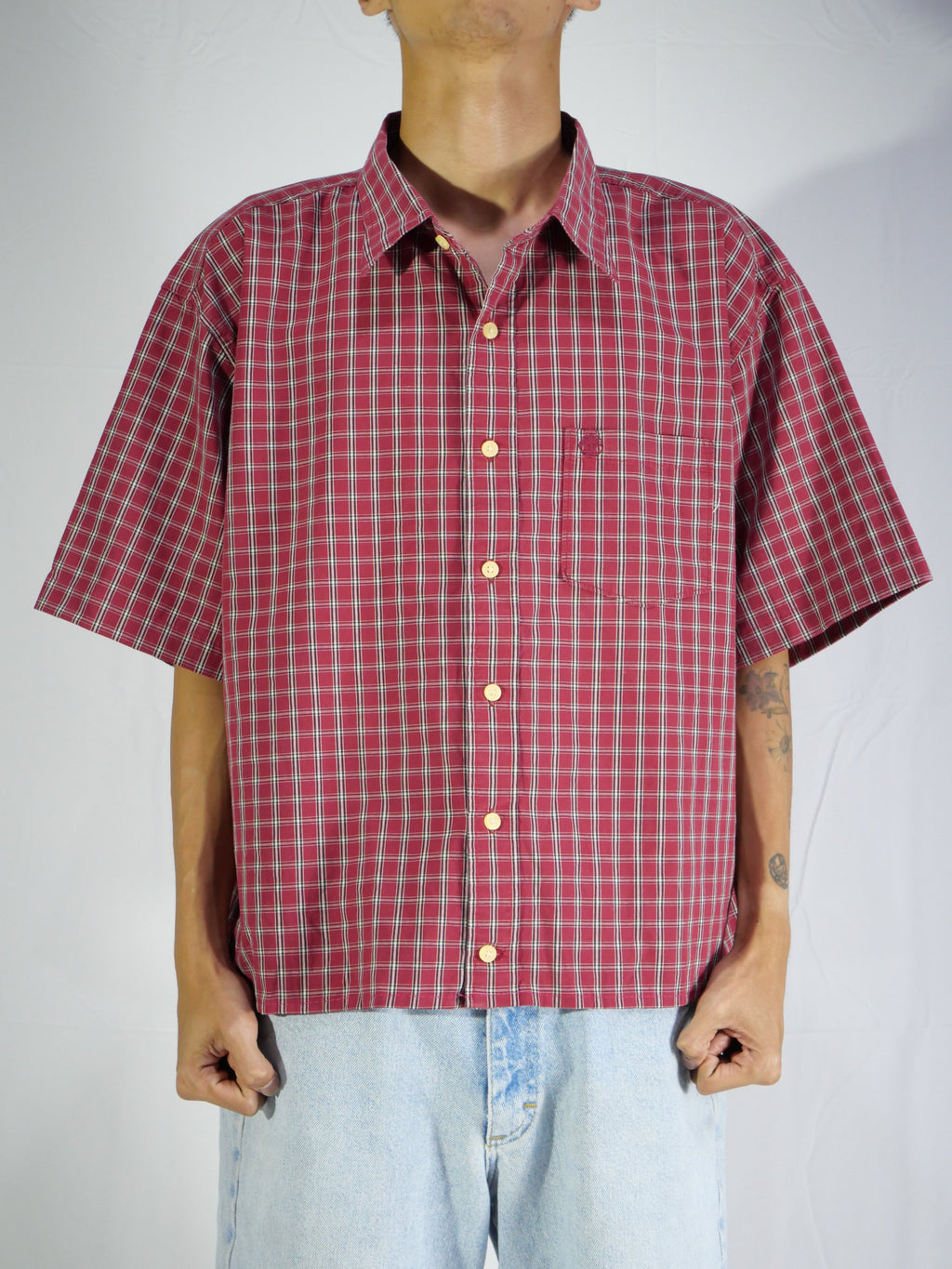 (XL) Timberland Button Shirt