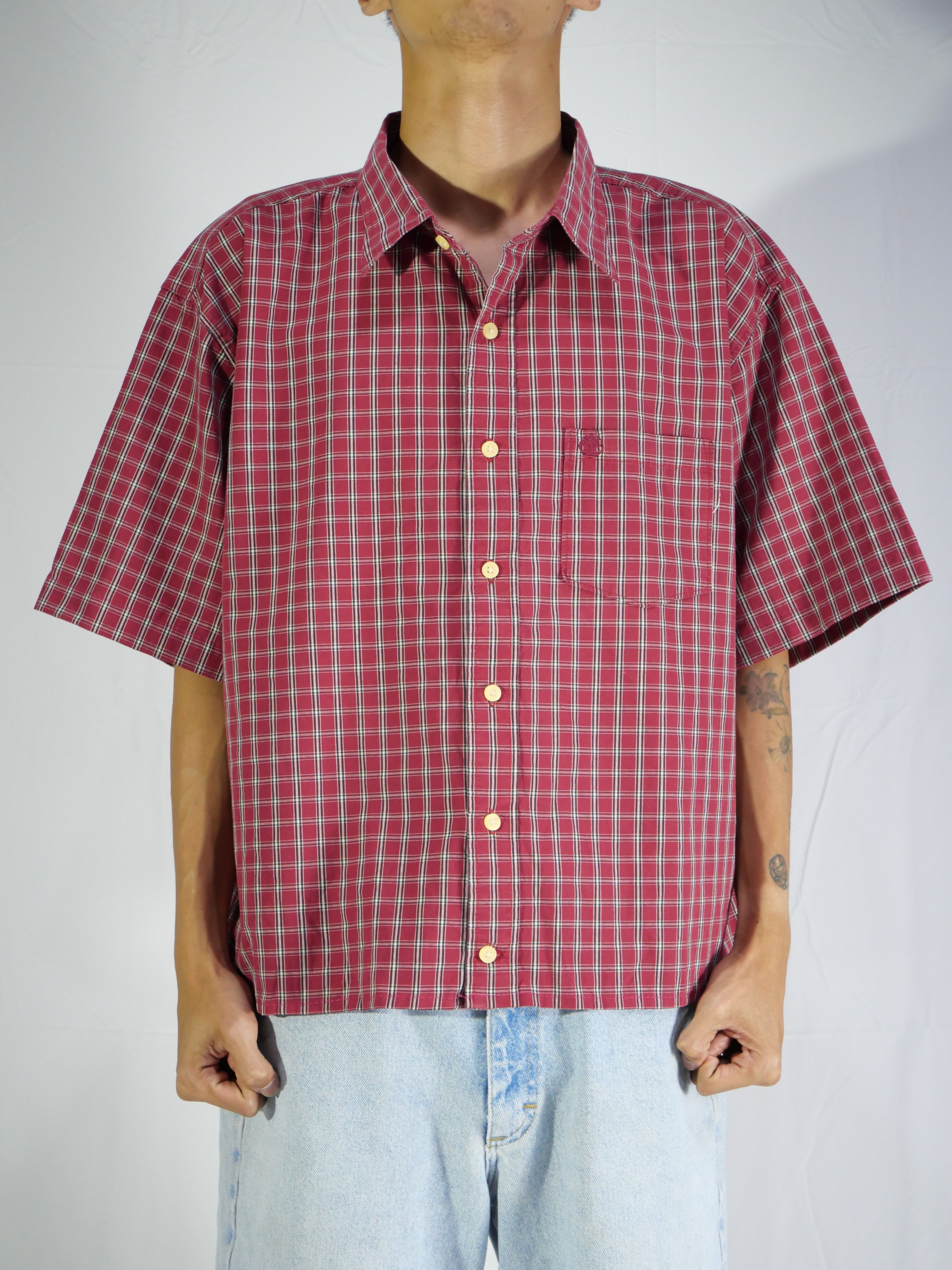 (XL) Timberland Button Shirt