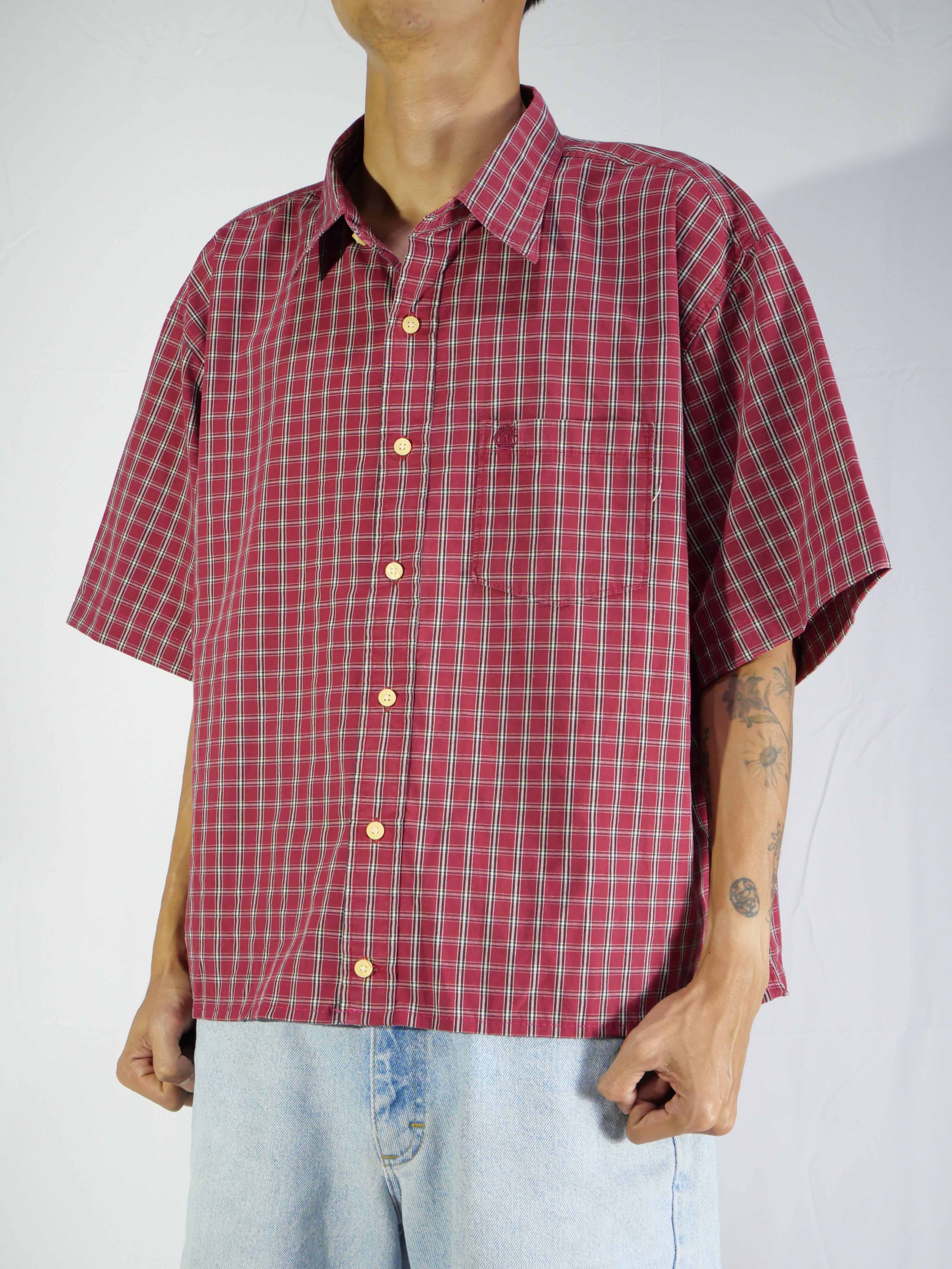 (XL) Timberland Button Shirt