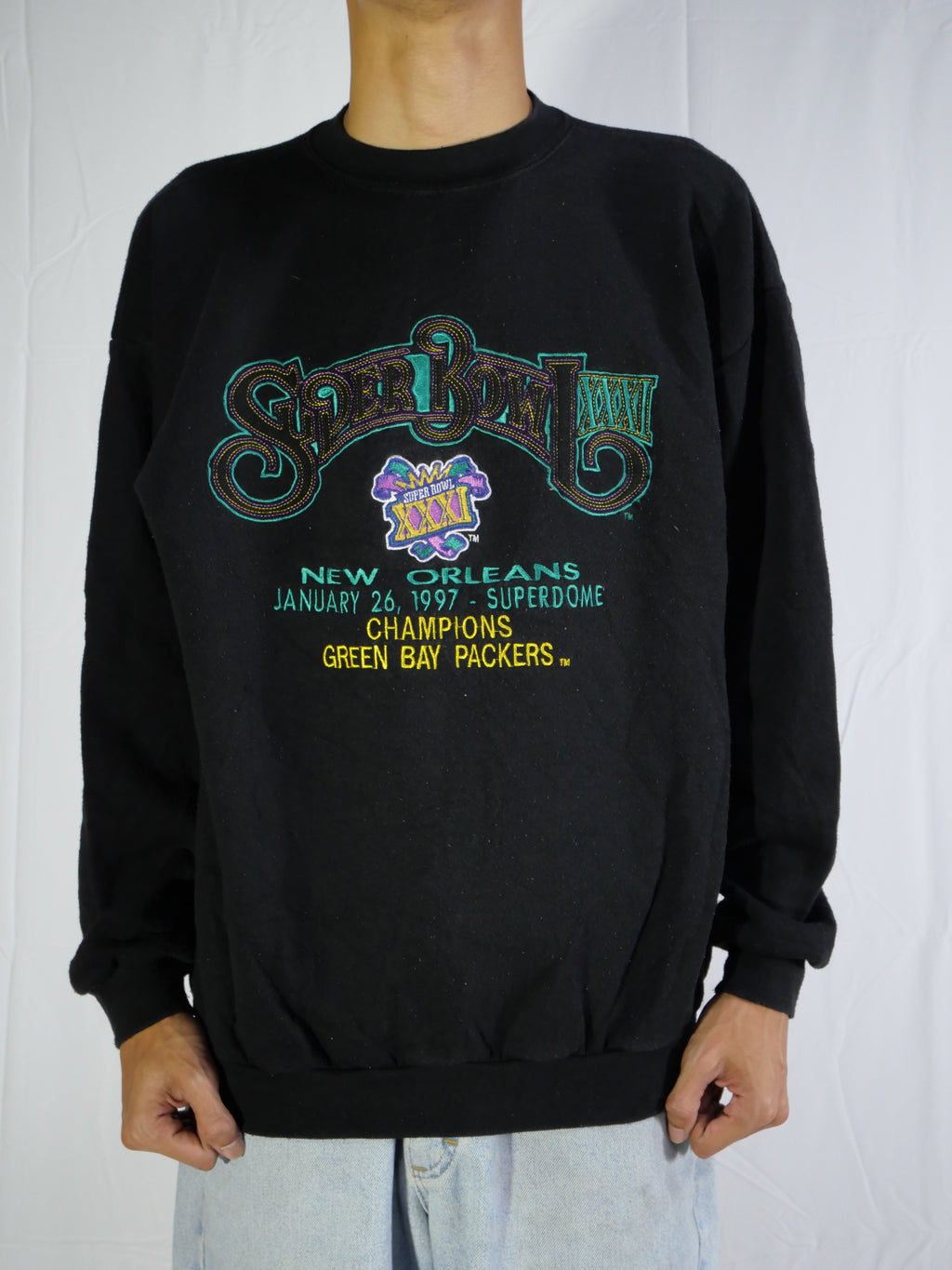 (L) Green Bay Packers Crewneck