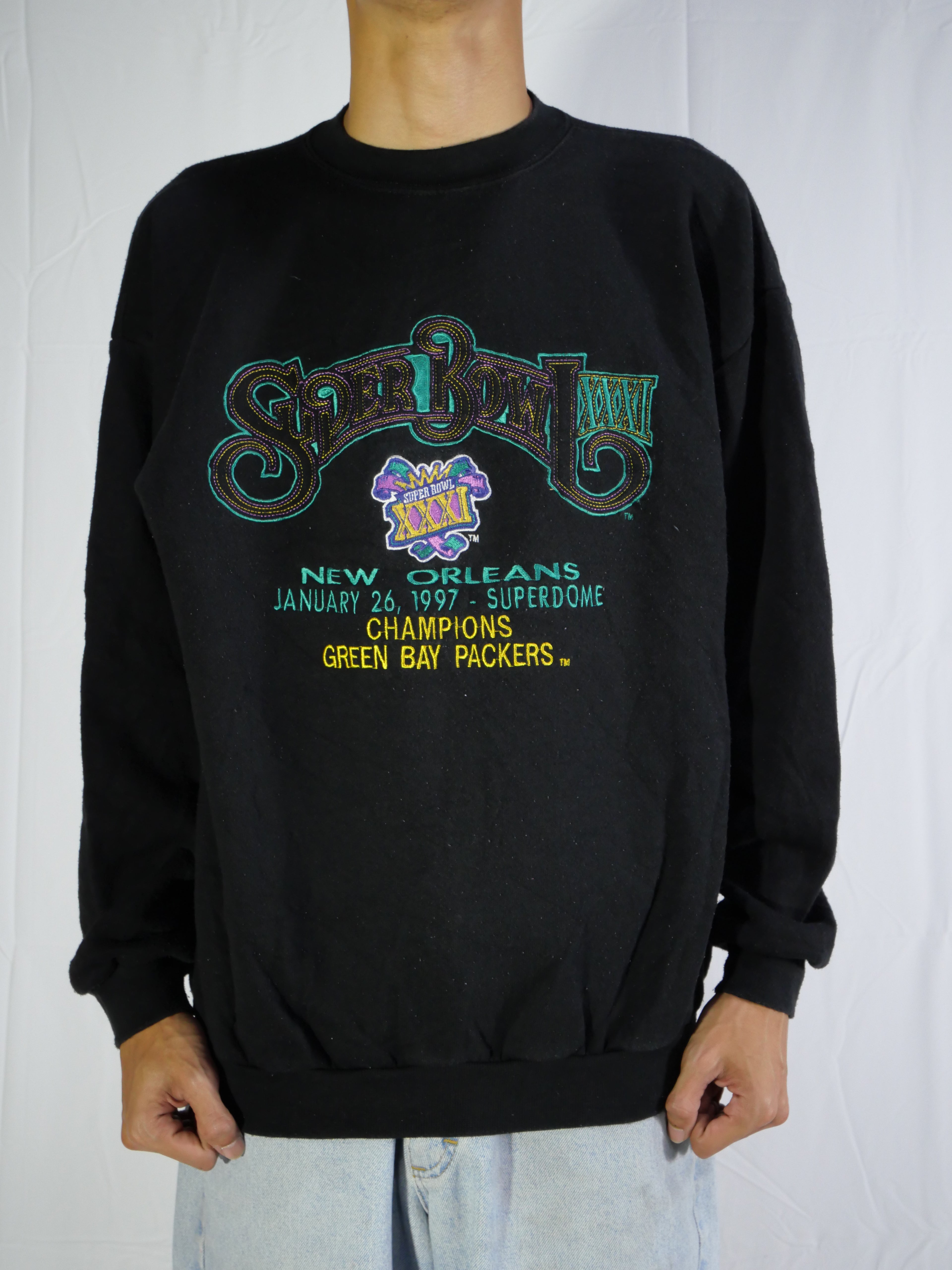 (L) Green Bay Packers Crewneck