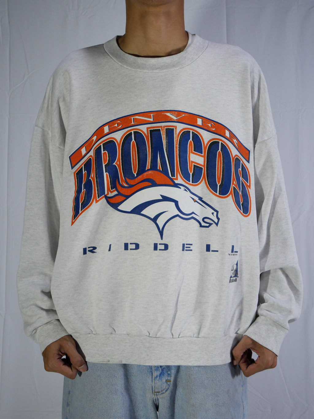 (XXL) Denver Broncos Crewneck