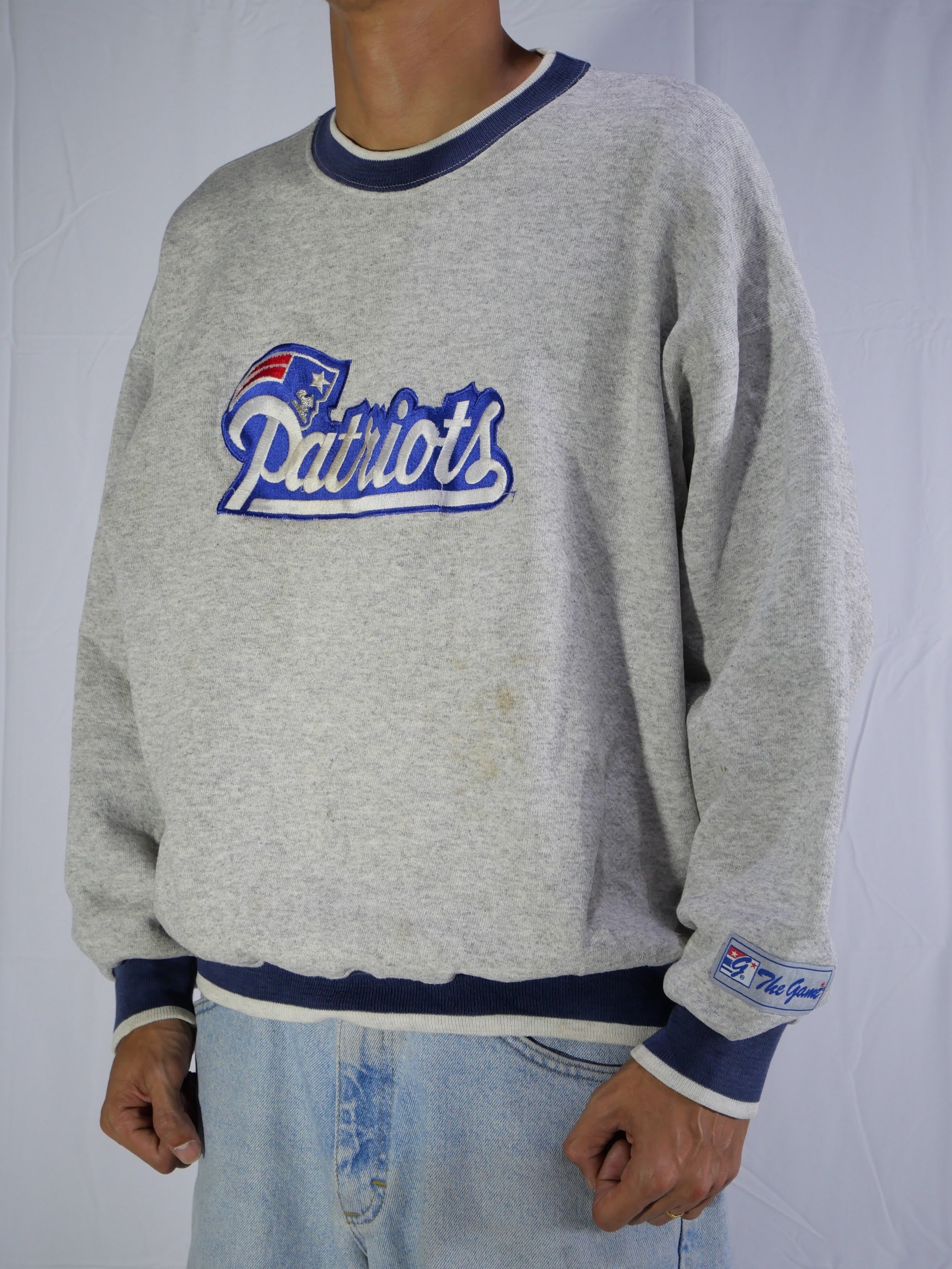 (L) Patriots Crewneck