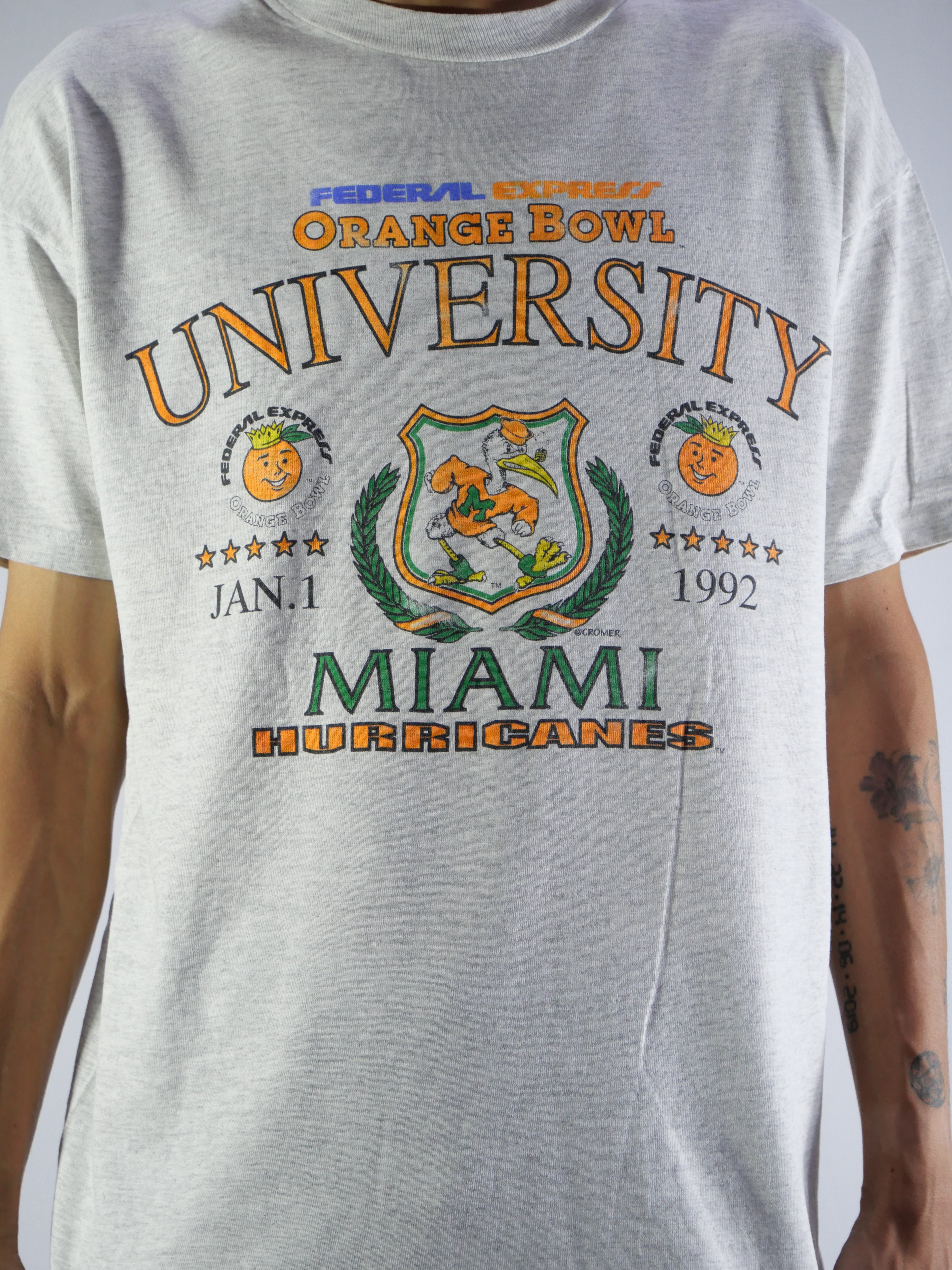(L) University Of Miami T-shirt