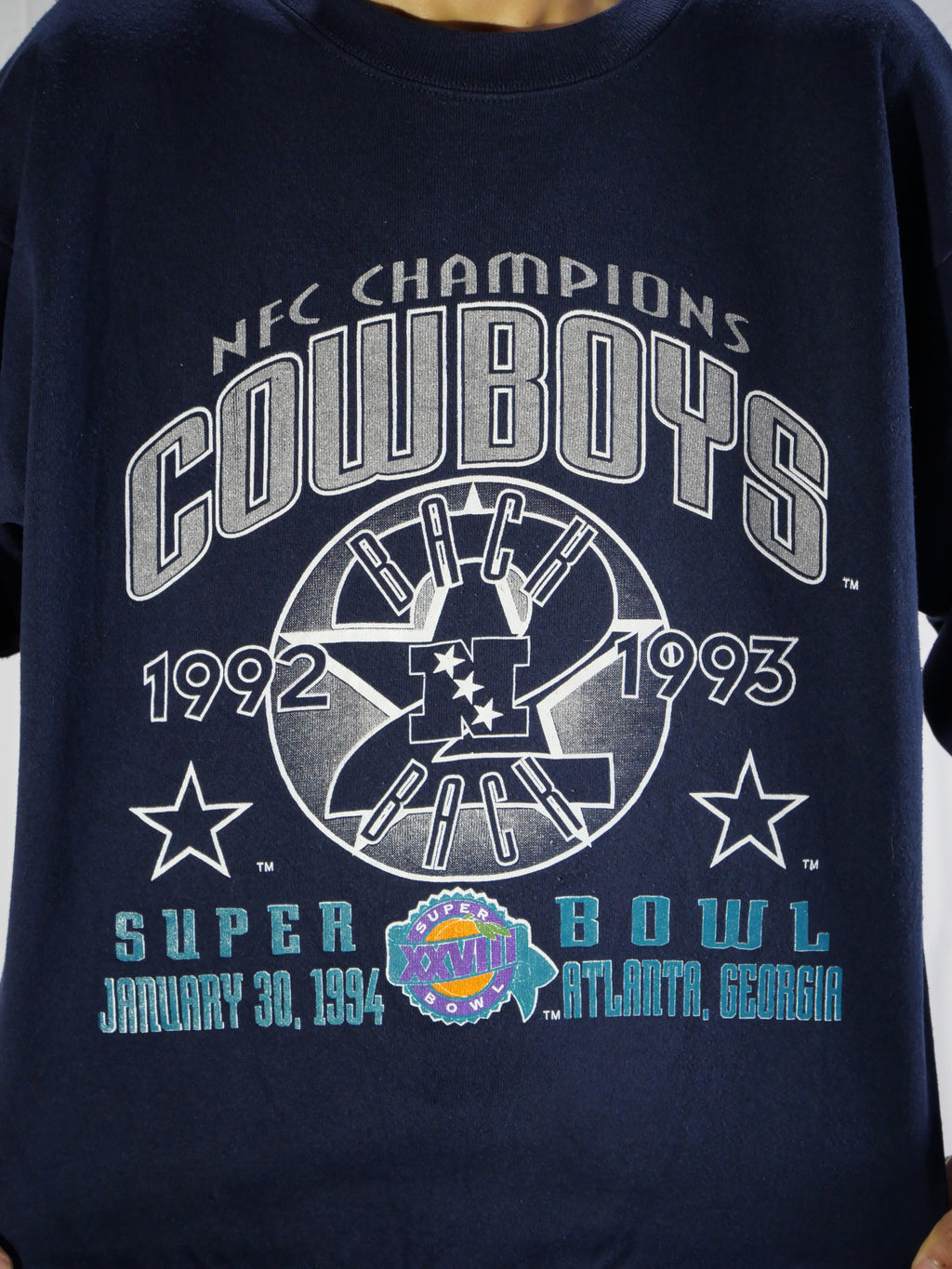 (L) Cowboys Crewneck